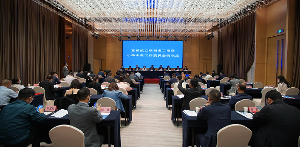 省工商联召开小微企业工作委员会成立会议
