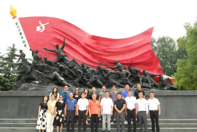 &ldquo;追寻红色足迹 凝聚奋进力量&rdquo;&mdash;&mdash;陕西省湖南商会赴渭华起义纪念馆参观学习暨走访会员企业活动